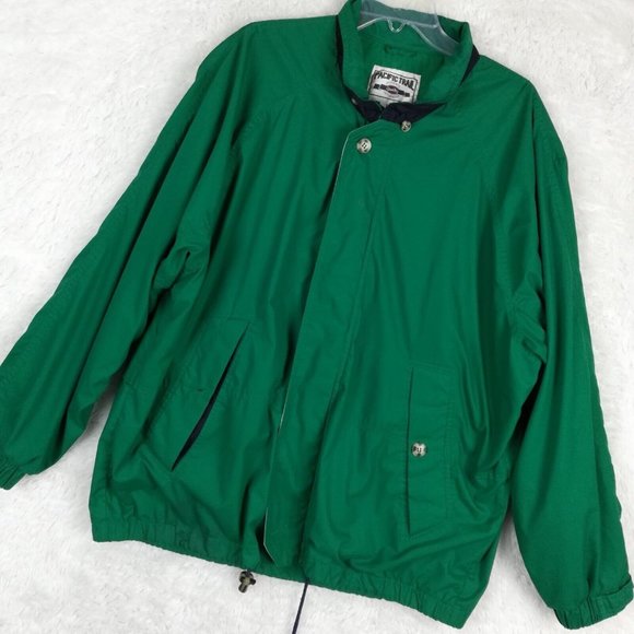 Pacific Trail Mens Jacket Green Full Zip Pockets Lightweight‎ Collared Large - Picture 12 of 13